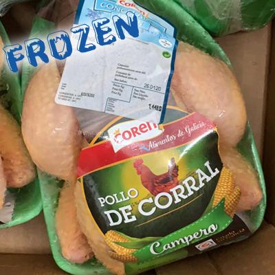 FROZEN Coren Whole Yellow Chicken from Spain - 1.4-1.5kg - Farmers Market Limited