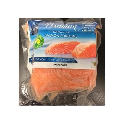 Portioned Salmon 2 x 190gm plus pieces - Farmers Market Limited