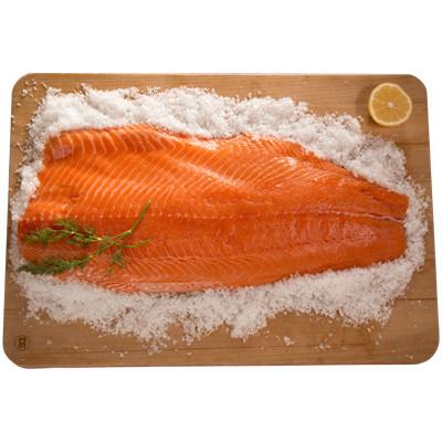 Fresh Whole Fillet of Salmon approx 1.2kg-1.6kg - Farmers Market Limited