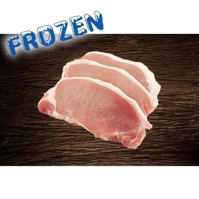 FROZEN 4 x 250gm Pork Midloin Steaks (Sirloin style cut) HKFC - Farmers Market Limited
